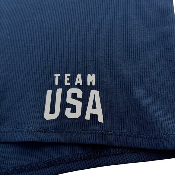 SKIMS Soft Lounge Boxer Team USA Navy 2X - Picture 6 of 12